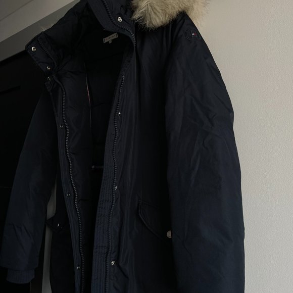 Tommy Hilfiger blue coat - Picture 4 of 5